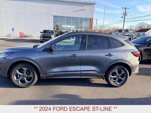 Gray Metallic 2024 Ford Escape ST-Line