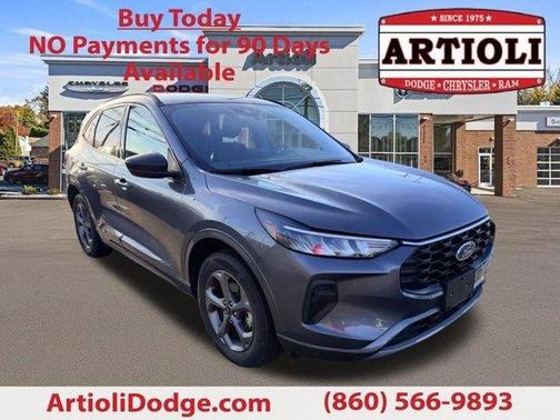 Gray Metallic 2024 Ford Escape ST-Line