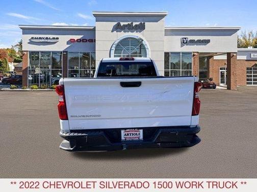 Summit White 2022 Chevrolet Silverado 1500 WT