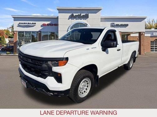 Summit White 2022 Chevrolet Silverado 1500 WT