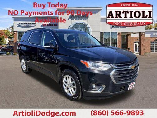 Mosaic Black Metallic 2019 Chevrolet Traverse LT Leather