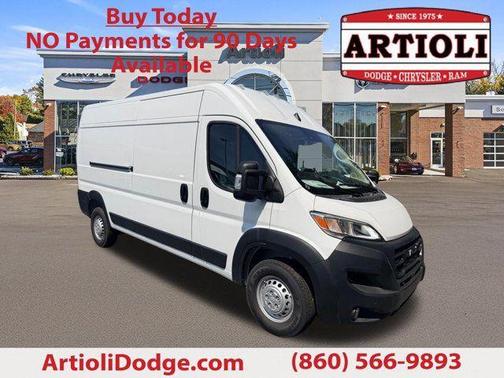 Bright White Clearcoat 2026 RAM ProMaster 2500 High Roof