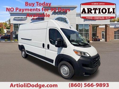 Bright White Clearcoat 2026 RAM ProMaster 2500 High Roof