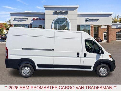 Bright White Clearcoat 2026 RAM ProMaster 2500 High Roof
