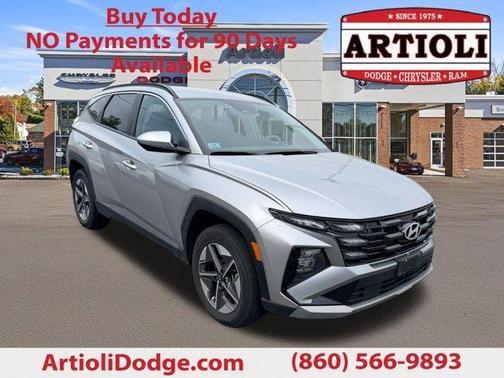 Shimmering Silver 2025 Hyundai TUCSON SEL