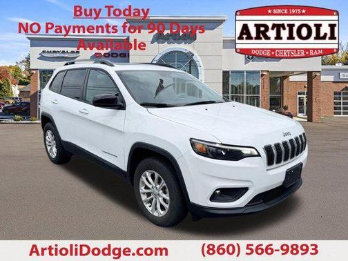 Bright White Clearcoat 2022 Jeep Cherokee Latitude Lux