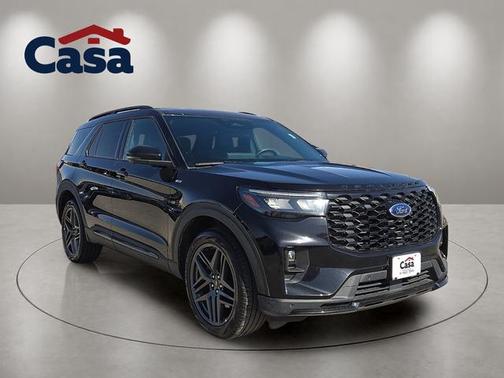 Black Metallic 2025 Ford Explorer ST-Line