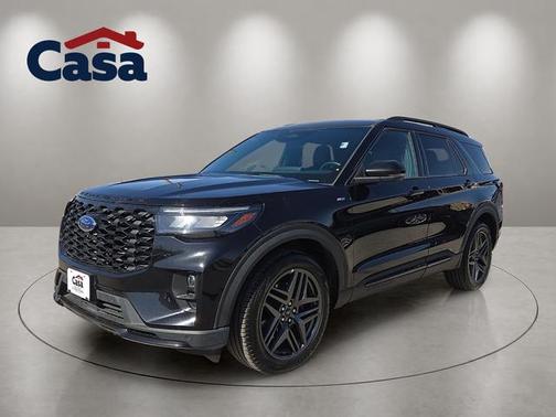 Black Metallic 2025 Ford Explorer ST-Line