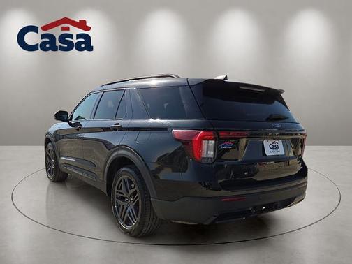 Black Metallic 2025 Ford Explorer ST-Line
