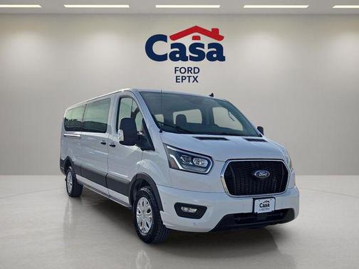 Oxford White 2023 Ford Transit-350 XLT Cargo Van