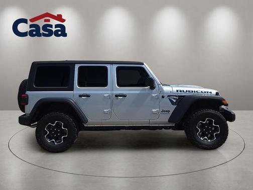 Silver Zynith Clearcoat 2023 Jeep Wrangler 4xe Rubicon