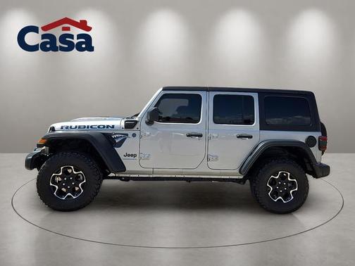 Silver Zynith Clearcoat 2023 Jeep Wrangler 4xe Rubicon