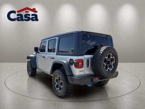 Silver Zynith Clearcoat 2023 Jeep Wrangler 4xe Rubicon