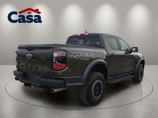 Shelter Green Metallic 2025 Ford Ranger Raptor
