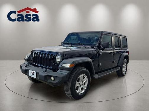 Black Clearcoat 2023 Jeep Wrangler Sport S