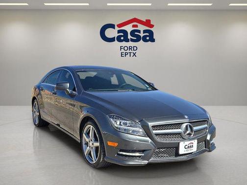 Gray 2014 Mercedes-Benz CLS-Class CLS 550 Sedan