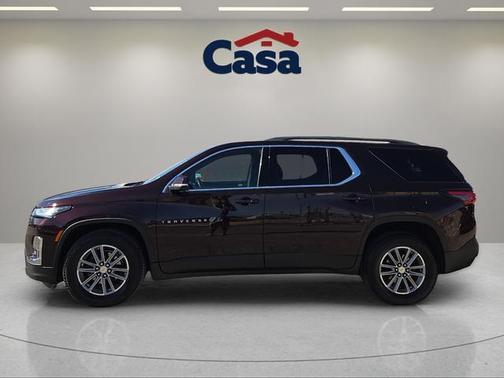 Black Cherry Metallic 2022 Chevrolet Traverse LT Leather