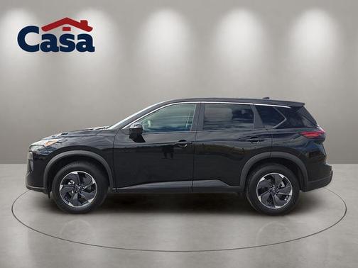 Super Black 2025 Nissan Rogue SV