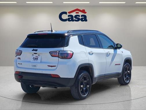 Bright White Clearcoat 2023 Jeep Compass Trailhawk