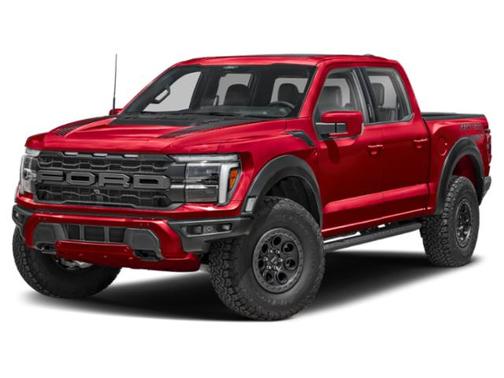 Rapid Red Metallic Tinted Clearcoat 2025 Ford F-150 Raptor Truck