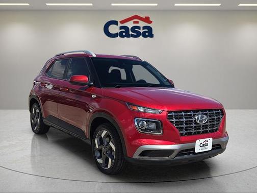 Ultimate Red 2024 Hyundai VENUE SEL SUV