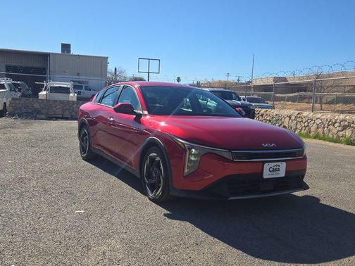 Currant Red 2025 Kia K4 EX Sedan