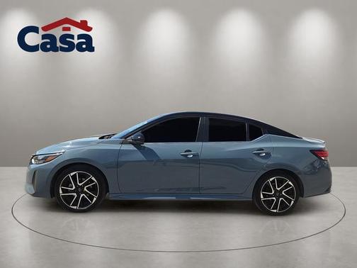 Atlantic Gray/Super Black 2025 Nissan Sentra SR