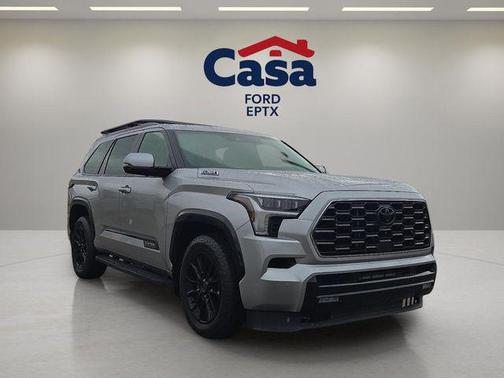 Celestial Silver Metallic 2024 Toyota Sequoia Platinum