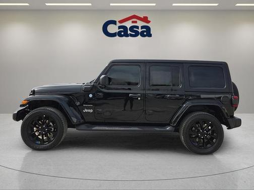 Black Clearcoat 2023 Jeep Wrangler 4xe Sahara