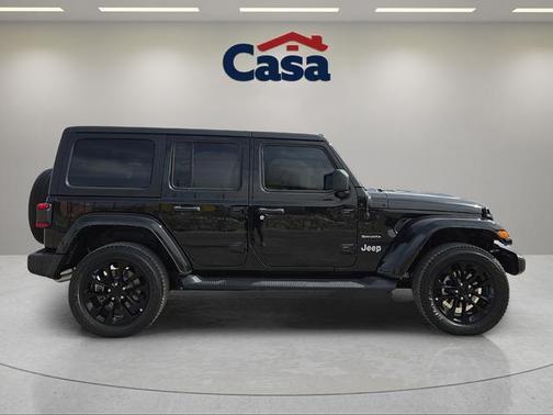 Black Clearcoat 2023 Jeep Wrangler 4xe Sahara