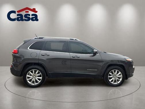 Granite Crystal Metallic Clearcoat 2015 Jeep Cherokee Limited