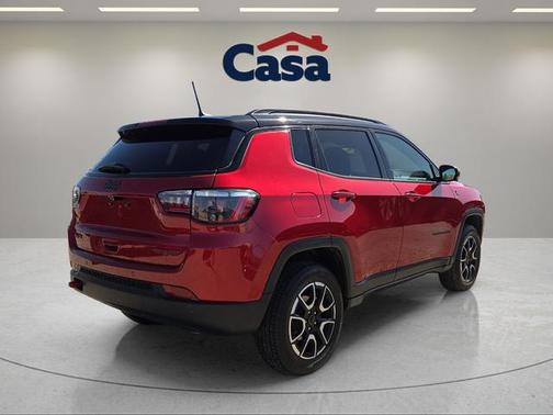 Red Hot Pearlcoat 2025 Jeep Compass Trailhawk