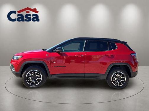 Red Hot Pearlcoat 2025 Jeep Compass Trailhawk