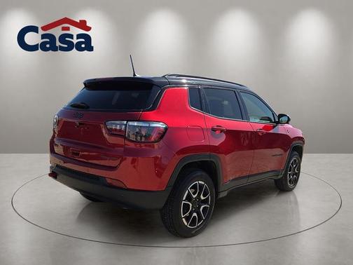 Red Hot Pearlcoat 2025 Jeep Compass Trailhawk