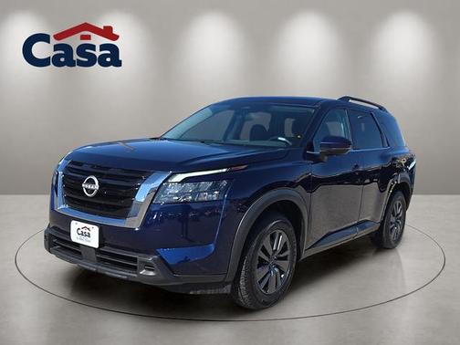 Deep Ocean Blue Pearl 2024 Nissan Pathfinder SV FWD