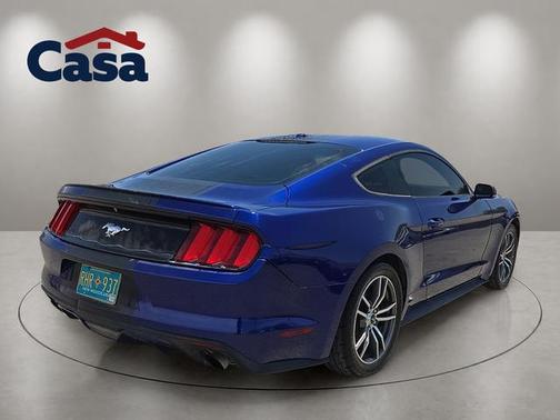 Blue Metallic 2016 Ford Mustang EcoBoost Premium