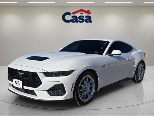 Oxford White 2025 Ford Mustang GT Premium