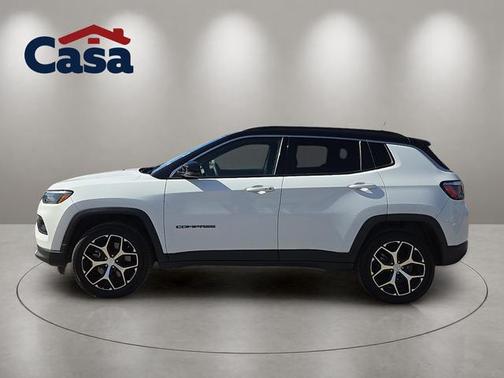 Bright White Clearcoat 2024 Jeep Compass Limited