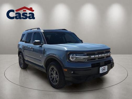 Azure Gray Metallic Tri-Coat 2024 Ford Bronco Sport Big Bend