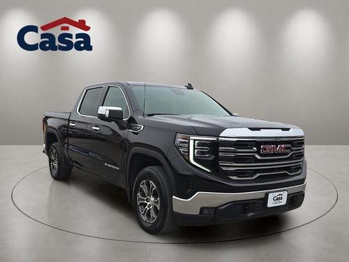 Onyx Black 2025 GMC Sierra 1500 SLT