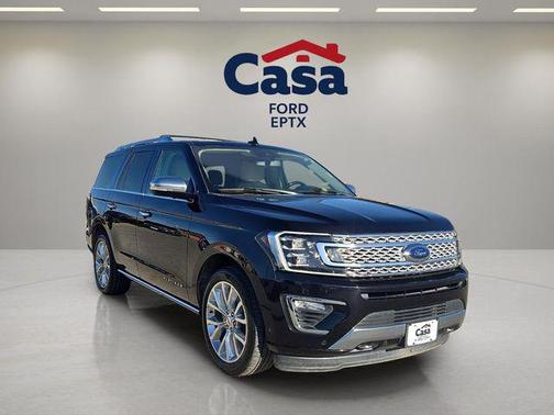 Agate Black Metallic 2019 Ford Expedition Platinum