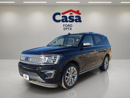 Agate Black Metallic 2019 Ford Expedition Platinum