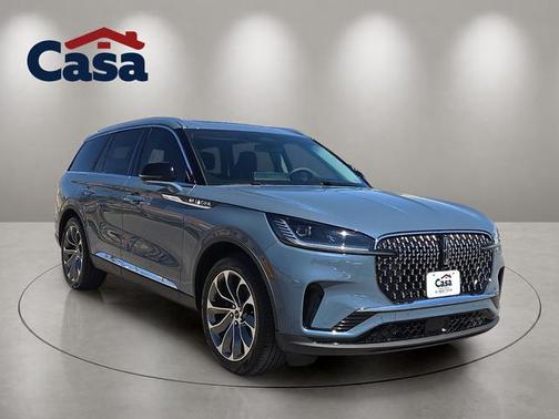 Whisper Blue Metallic Clearcoat 2025 Lincoln Aviator Reserve