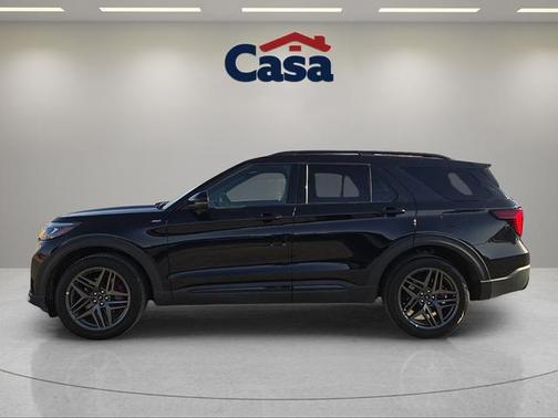 Black Metallic 2025 Ford Explorer ST-Line