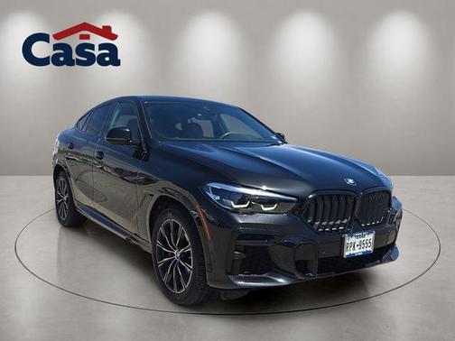 Black Sapphire Metallic 2022 BMW X6 xDrive40i