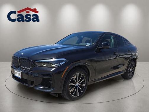 Black Sapphire Metallic 2022 BMW X6 xDrive40i