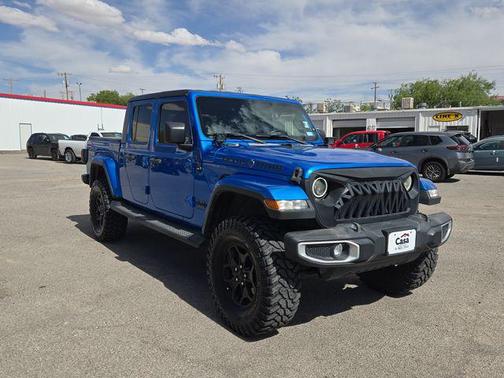 Hydro Blue Pearlcoat 2021 Jeep Gladiator Texas Trail 4x4