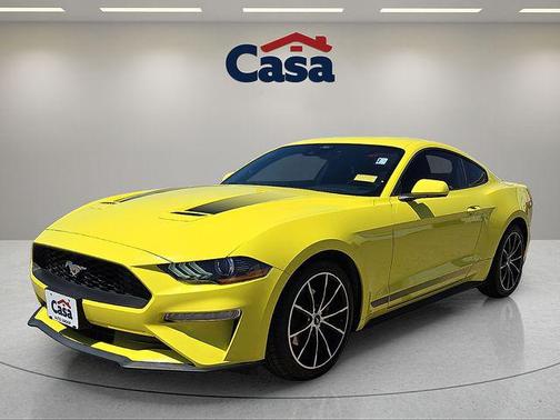 Grabber Yellow 2021 Ford Mustang EcoBoost