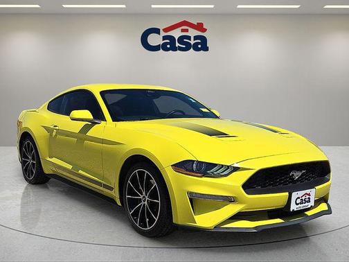 Grabber Yellow 2021 Ford Mustang EcoBoost