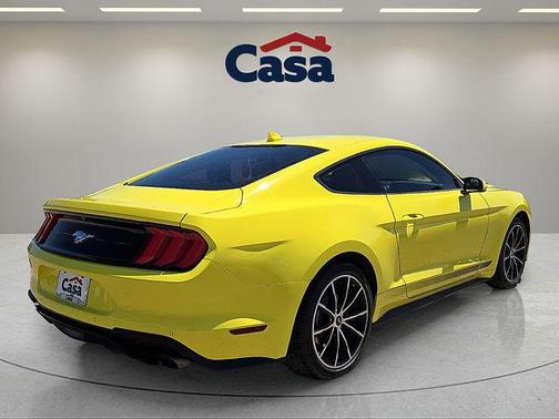 Grabber Yellow 2021 Ford Mustang EcoBoost